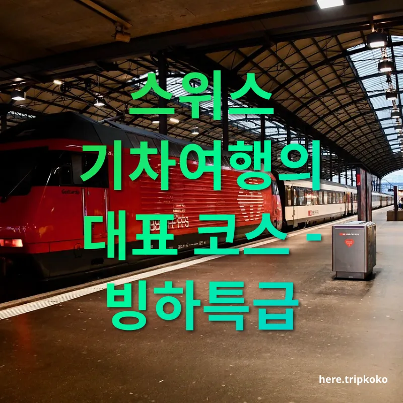 스위스 기차여행 세계에서 가장 느린 고속열차 관련 이미지