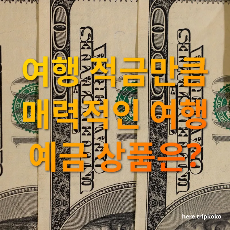 여행 적금 금융상품 여행 적금만큼 매력적인 여행 예금 상품은? 관련 이미지